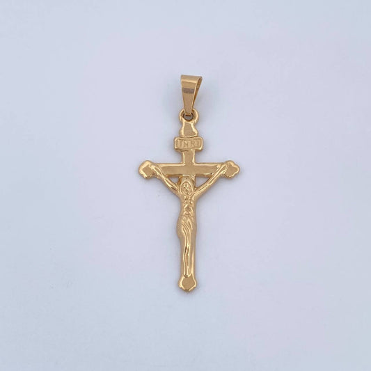 Dije Cruz Cristo  3.6gr / 4.2cm / Oro 18K &