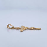 Dije Cruz Cristo  3.6gr / 4.2cm / Oro 18K &