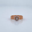 Anillo Rx 3.4gr / T7 1/2 / Oro 18K &