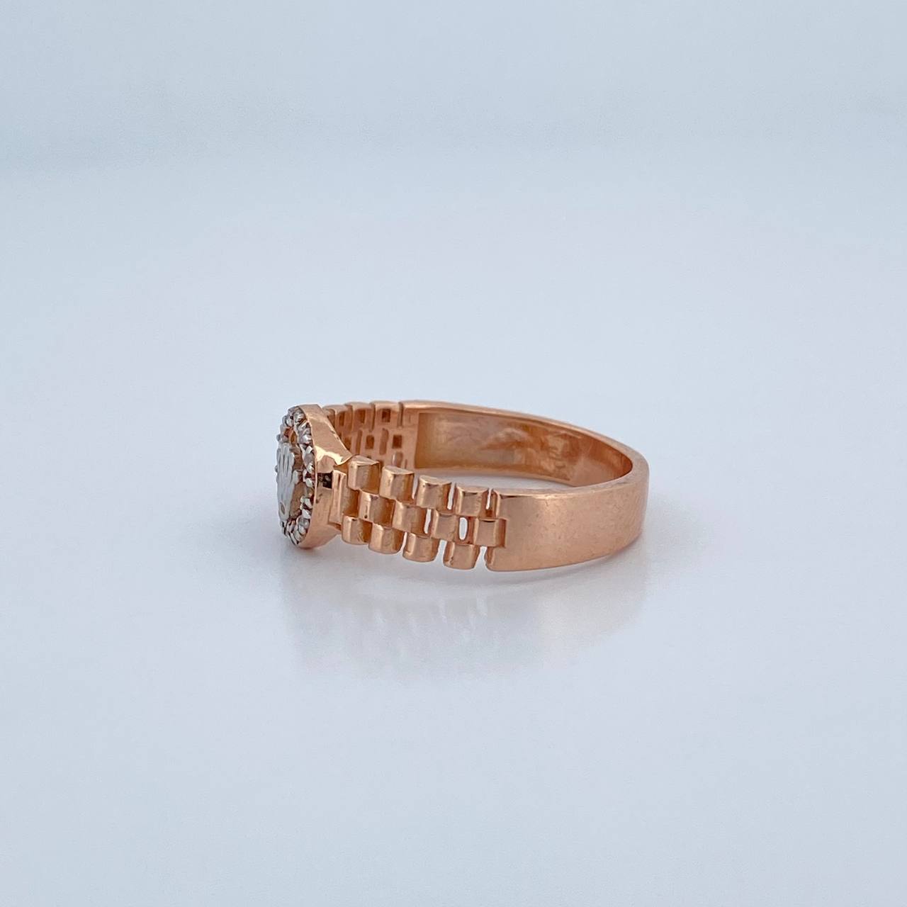 Anillo Rx 3.4gr / T7 1/2 / Oro 18K &