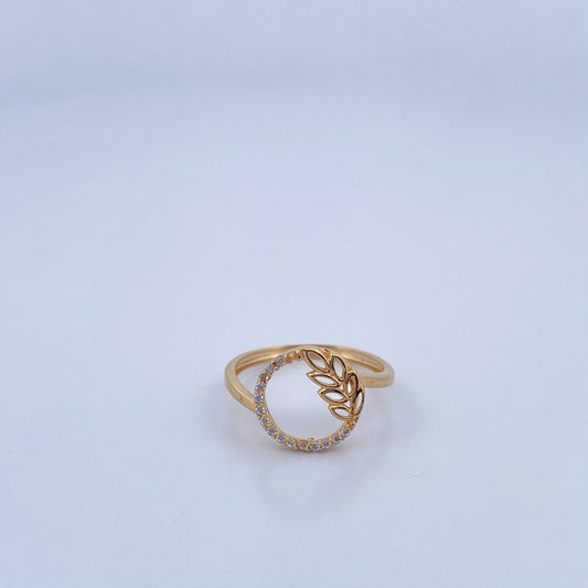 Anillo Olivo 1.5gr / T5 3/4 / Oro 18K &