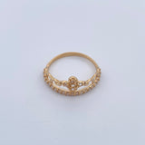 Anillo Tiara 1.85gr / T7 1/4 / Oro 18K &