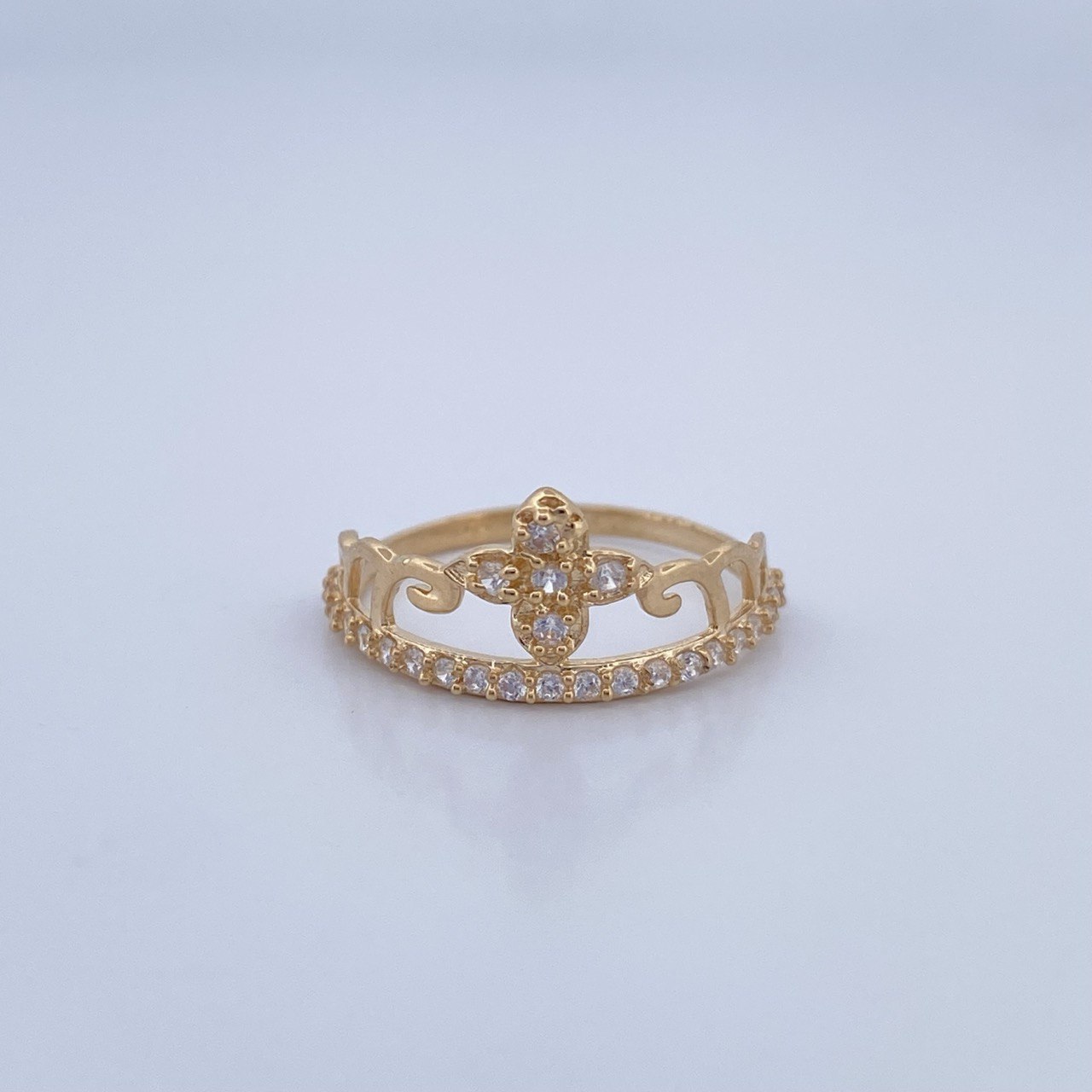 Anillo Tiara 1.85gr / T7 1/4 / Oro 18K &