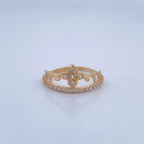 Anillo Tiara 1.85gr / T7 1/4 / Oro 18K &
