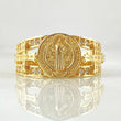 Anillo San Benito Cruces Algidas 5.8gr / T10 1/2 / Oro 18K ©