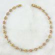 Pulso GC 2.8gr / 18.5cm / 3.5mm Diamantado Tres Oros 18K *
