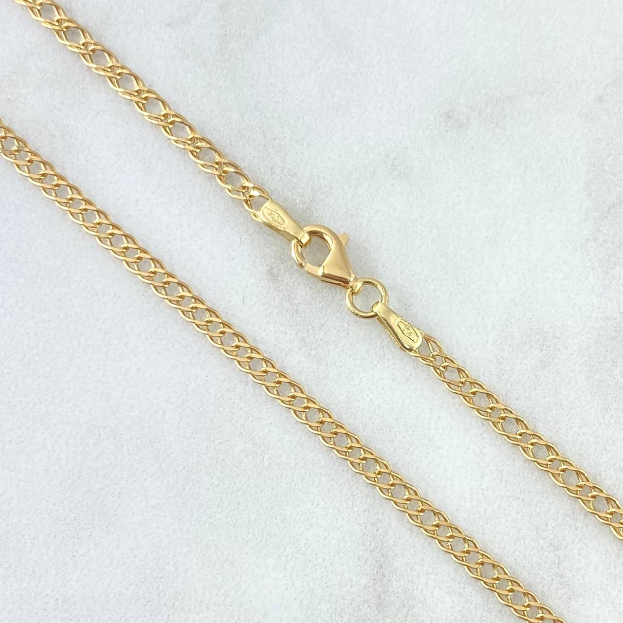 Cadena Garibaldi 3.1gr / 60cm / +3 Oro 18K *