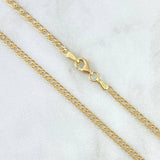 Cadena Garibaldi 3.1gr / 60cm / +3 Oro 18K *