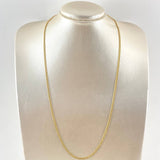 Cadena Garibaldi 1.8gr / 60cm / 1.9mm Oro Amarillo +3 18K *