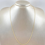 Cadena Roll-On 1.75gr / 50cm / 1.2mm Oro Amarillo +3 18K *