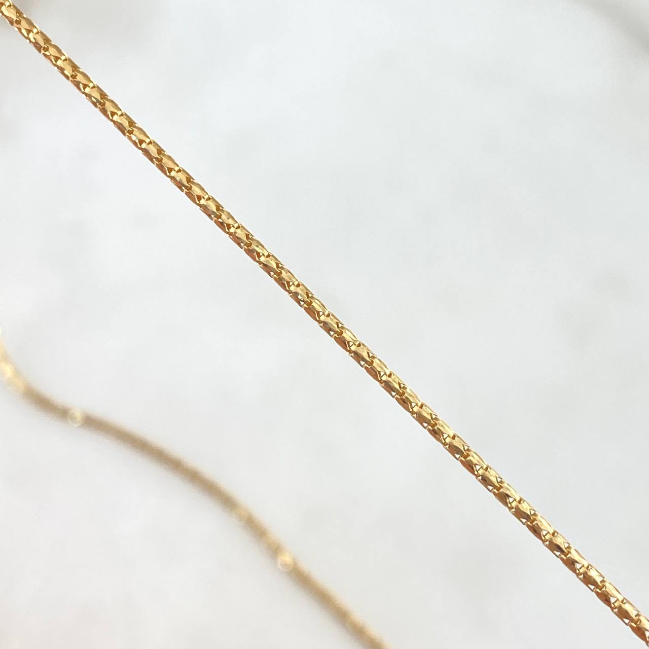 Cadena Cordon 2.45gr / 45cm / 1.2mm Oro Amarillo +3 18K ©