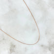 Cadena Veneciana 0.95gr / 45cm / 5mm Oro Rosa +3 18K ©