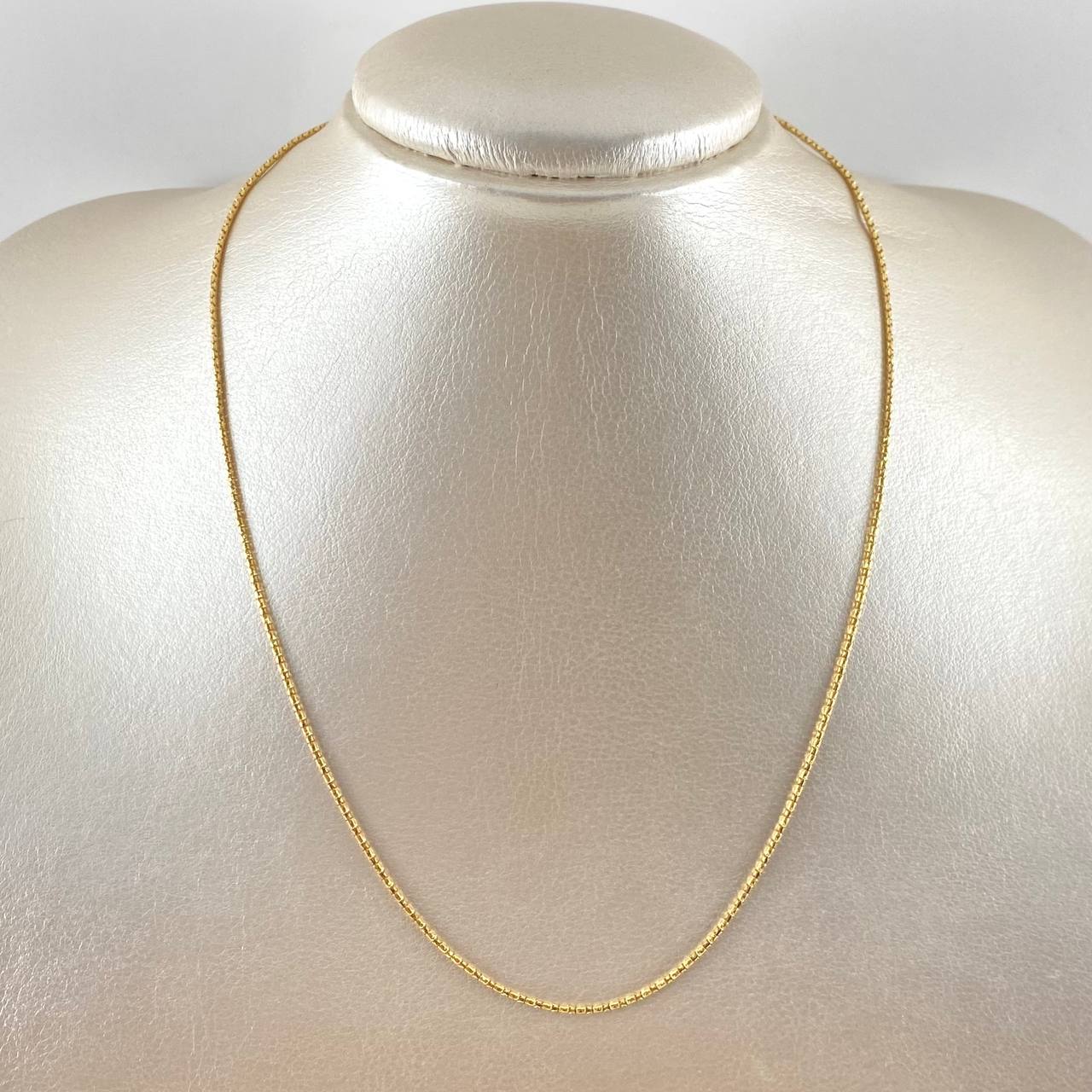 Cadena Cordon 2.45gr / 45cm / 1.2mm Oro Amarillo +3 18K ©