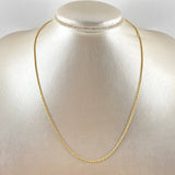 Cadena Cordon 2.45gr / 45cm / 1.2mm Oro Amarillo +3 18K ©