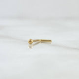 Piercing Chispa Bola 0.1gr / Nac.Esp.Oro 18K