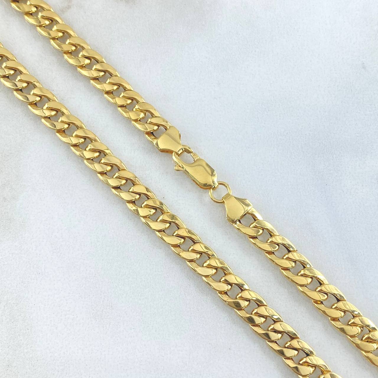 Cadena Cubana 11.35gr / 60cm / 5.6mm Oro Amarillo +0 18K