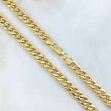 Cadena Cubana 10.75gr / 60cm / 5.7mm Oro Amarillo +0 18K