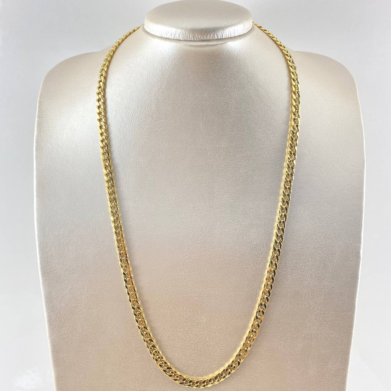 Cadena Cubana 10.75gr / 60cm / 5.7mm Oro Amarillo +0 18K