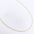 Cadena Escalera 2.95gr / 50cm / 2.1mm Diamantada Tres Oros +3 18K &