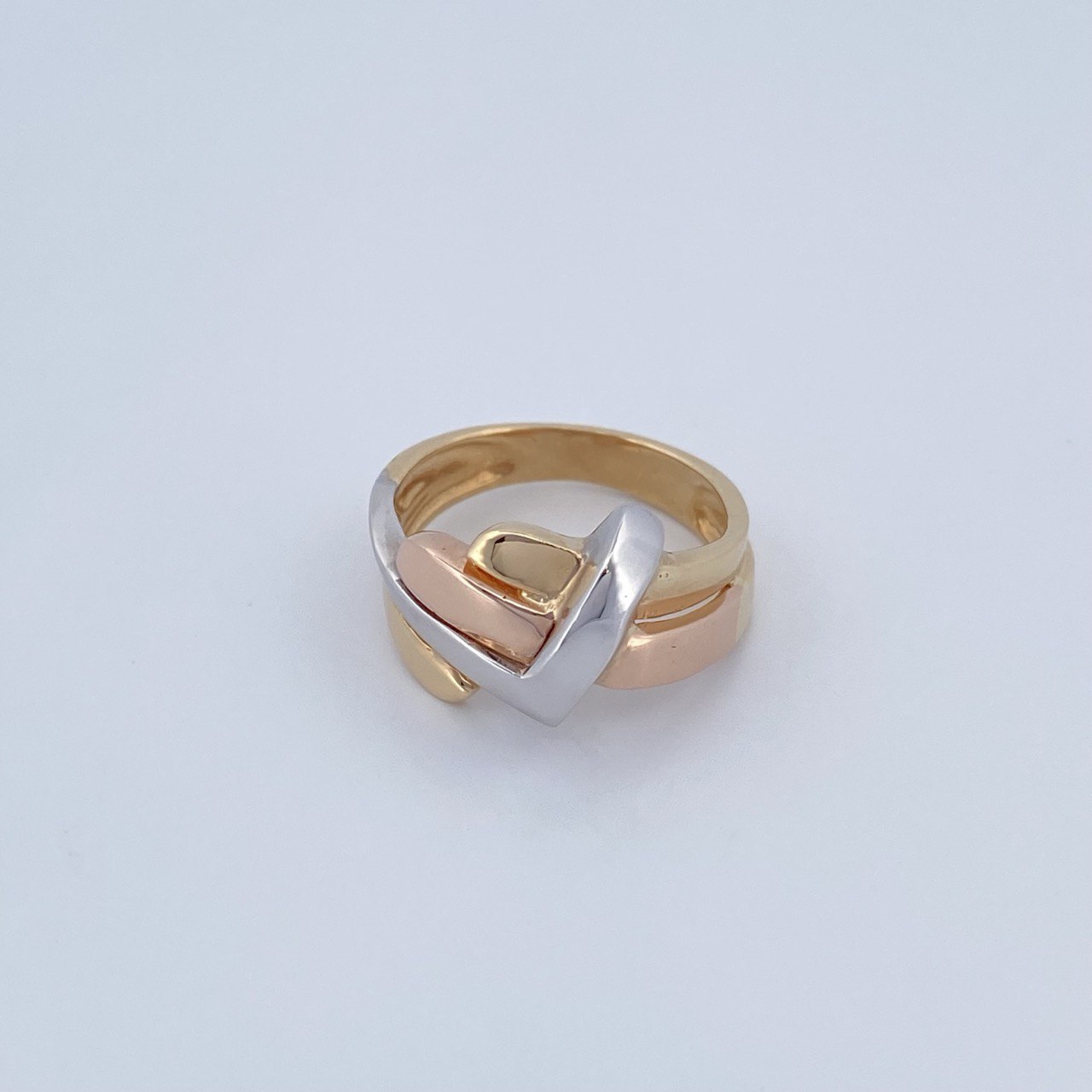Anillo Alianza 4.65gr / T6 1/4 / Tres Oros 18K $