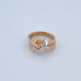 Anillo Alianza 4.65gr / T6 1/4 / Tres Oros 18K $