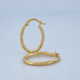 Candongas Arielle 1.2gr / 2.2cm / Oro 18K &