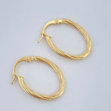 Candongas Arielle 1.2gr / 2.2cm / Oro 18K &