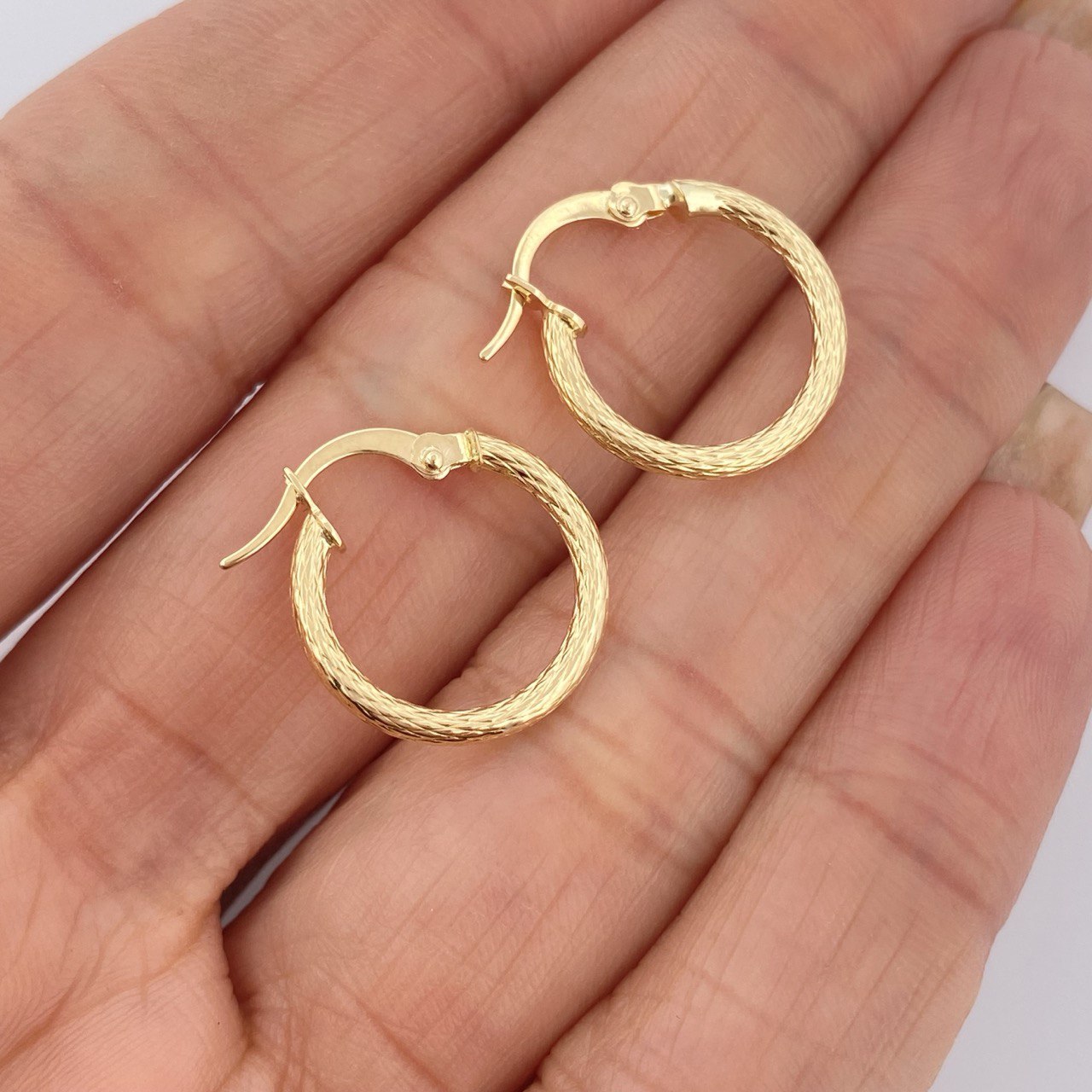 Candongas Lenore 1gr / 1.5cm / Oro 18K &