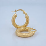 Candongas Tefi 2.15gr / 2cm / Oro 18K &