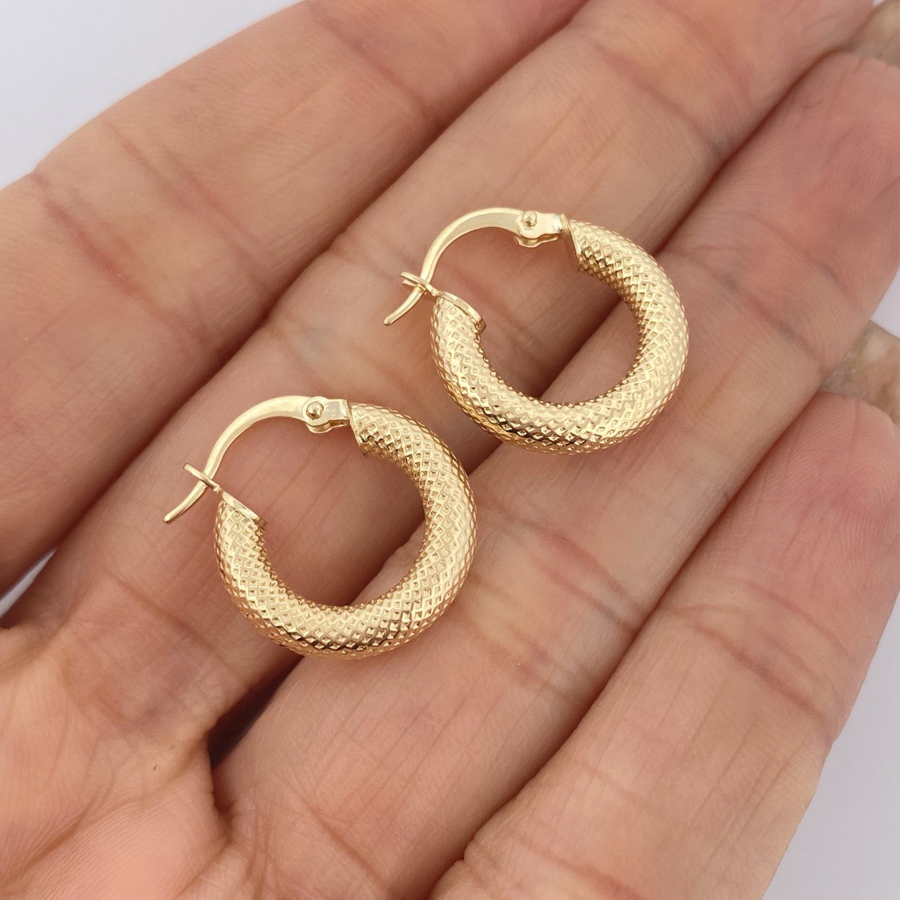 Candongas Tefi 2.15gr / 2cm / Oro 18K &