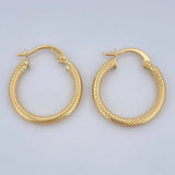 Candongas Zion 1.3gr / 2cm / Oro 18K &