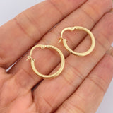 Candongas Zion 1.3gr / 2cm / Oro 18K &