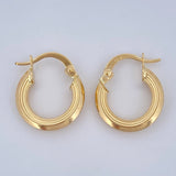 Candongas Winter 1.4gr / 1.7cm / Oro 18K &