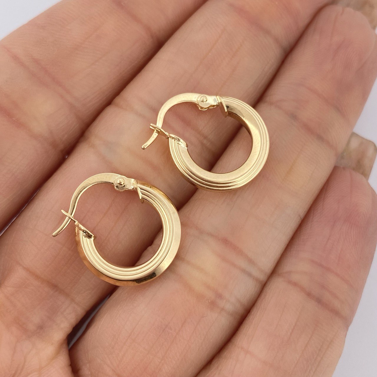 Candongas Winter 1.4gr / 1.7cm / Oro 18K &