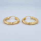 Candongas Kari 3.45gr / 3cm / Oro 18K &