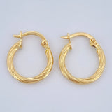 Candongas Lore 0.95gr / 1.5cm / Oro 18K &