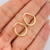 Candongas Lore 0.95gr / 1.5cm / Oro 18K &