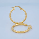 Candongas Kler 1.6gr / 2.5cm / Oro 18K &