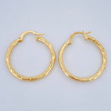Candongas Kler 1.6gr / 2.5cm / Oro 18K &