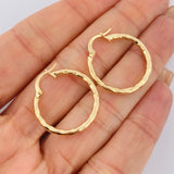 Candongas Kler 1.6gr / 2.5cm / Oro 18K &
