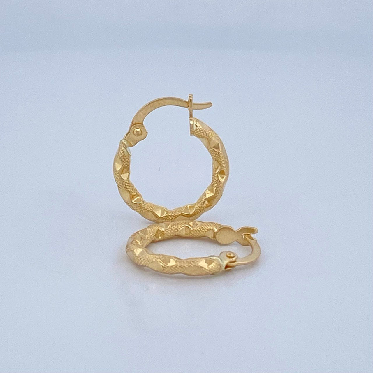 Candongas Sandra 1.05gr / 1.6cm / Oro 18K &