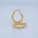 Candongas Sandra 1.05gr / 1.6cm / Oro 18K &