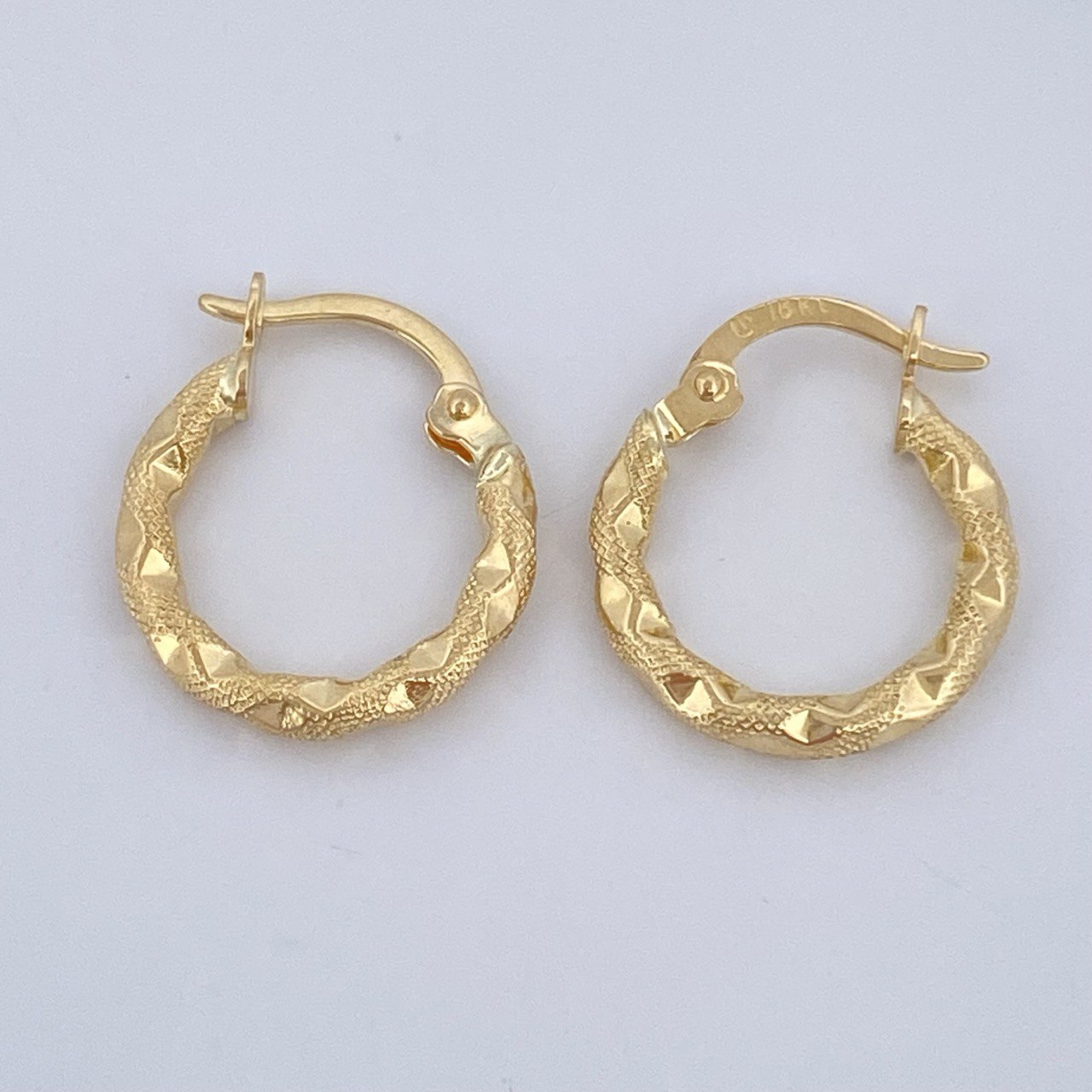 Candongas Sandra 1.05gr / 1.6cm / Oro 18K &