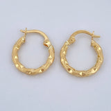 Candongas Sandra 1.05gr / 1.6cm / Oro 18K &