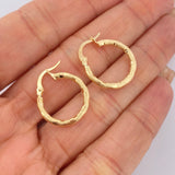 Candongas Sandra 1.35gr / 2cm / Oro 18K &
