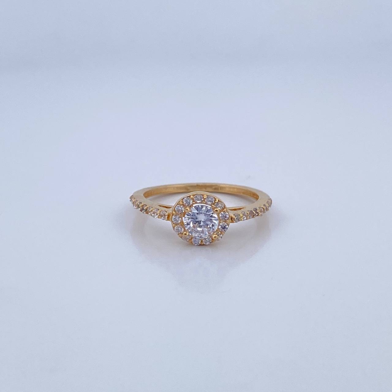Anillo Circulo 2.3gr / T5 3/4 / Oro 18K &