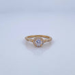 Anillo Circulo 2.3gr / T5 3/4 / Oro 18K &