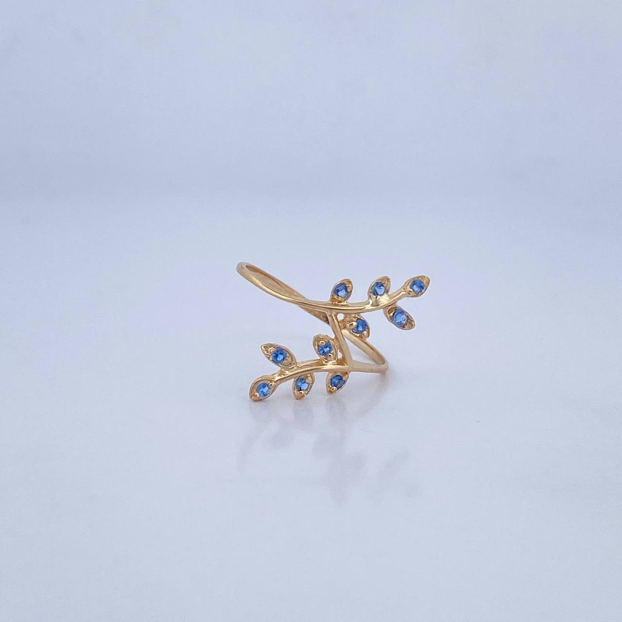 Anillo Lobelia 1.2gr / T6 3/4 / Oro 18K &