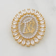 Dije Virgen Maria 2.95g / 2.4cm Oro Amarillo 18K