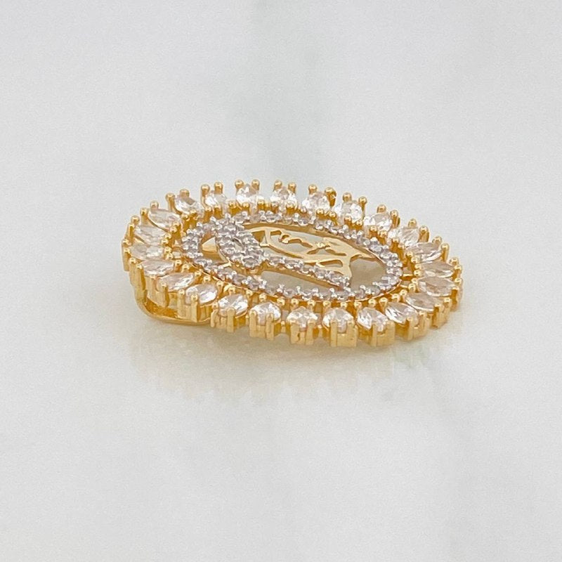 Dije Virgen Maria 2.95g / 2.4cm Oro Amarillo 18K
